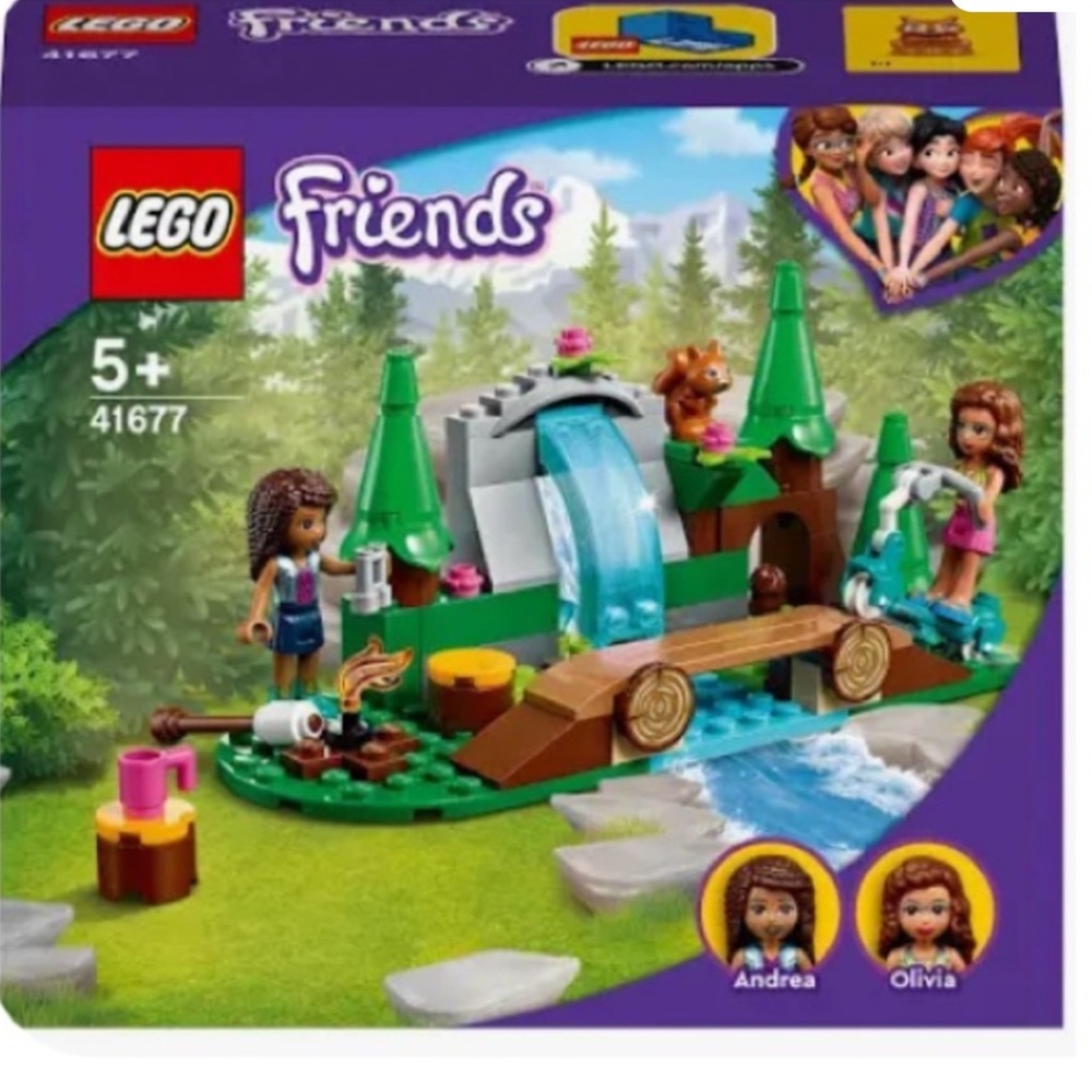 Lego Friends Forest Waterfall - 41677 used
